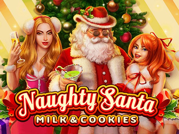 Naughty Santa Milk & Cookies